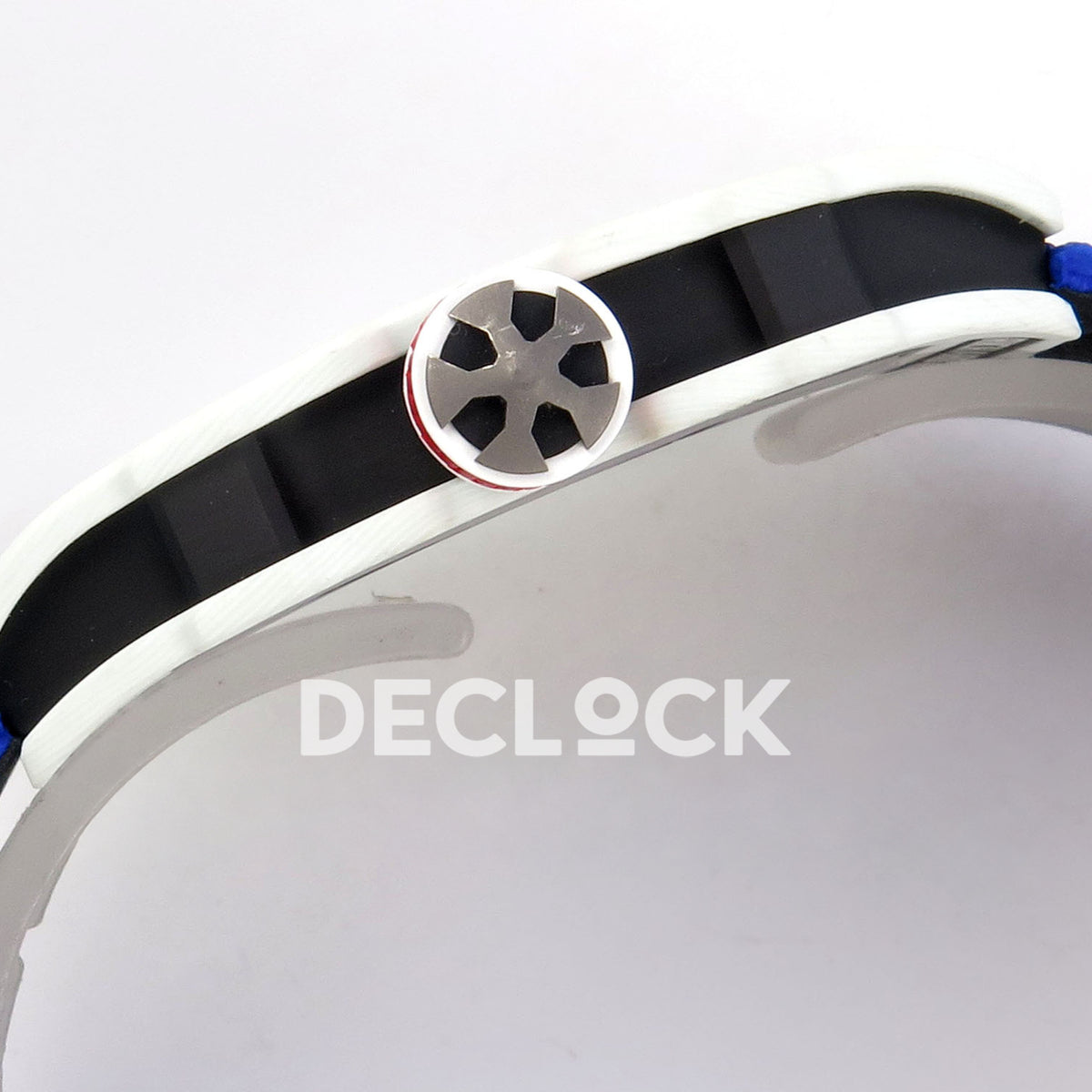 Richard Mille RM67-02 RICH White France Pro V2 replica - original winding crown and thin white NTPT case