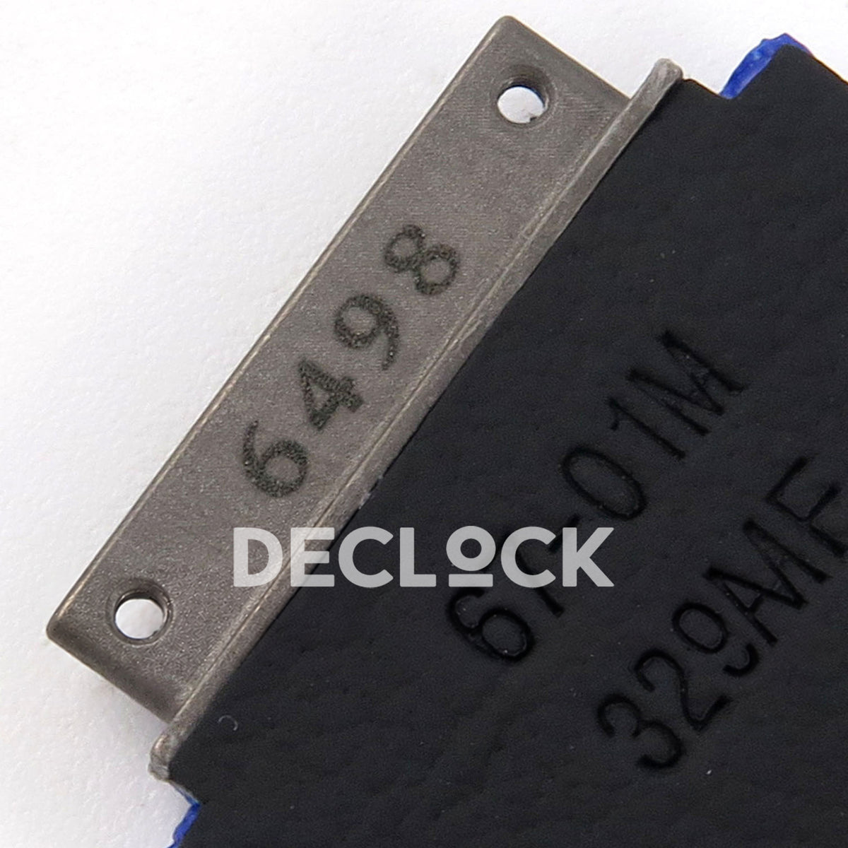 Richard Mille RM67-02 RICH White France Pro V2 replica - original strap attachment serial and rubber embossing