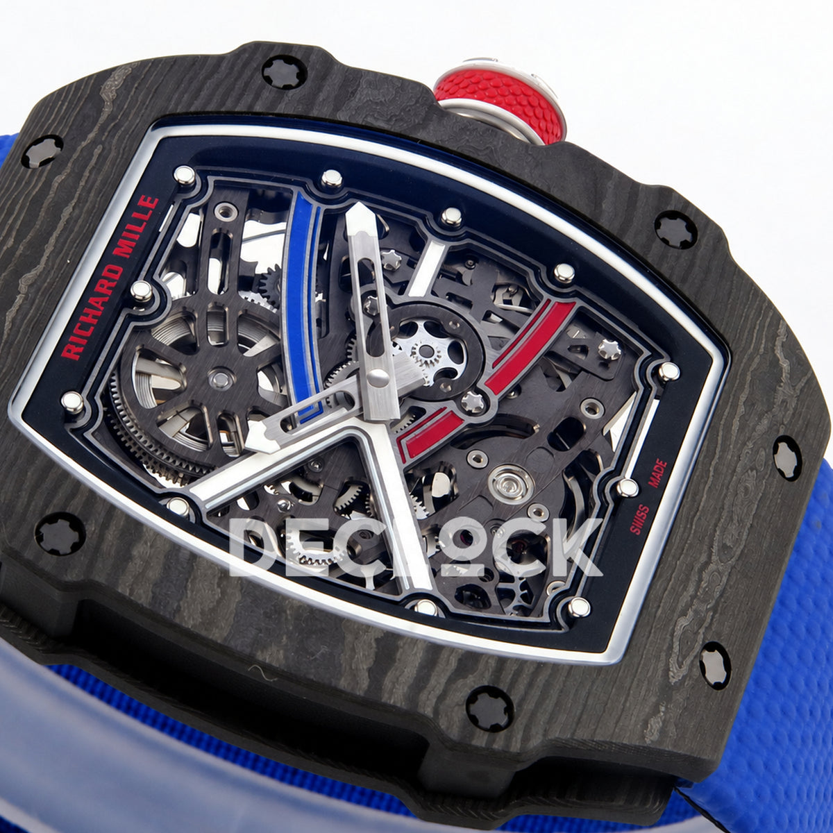 Richard Mille RM67-02 UMI V3 Black France — angled skeleton detail