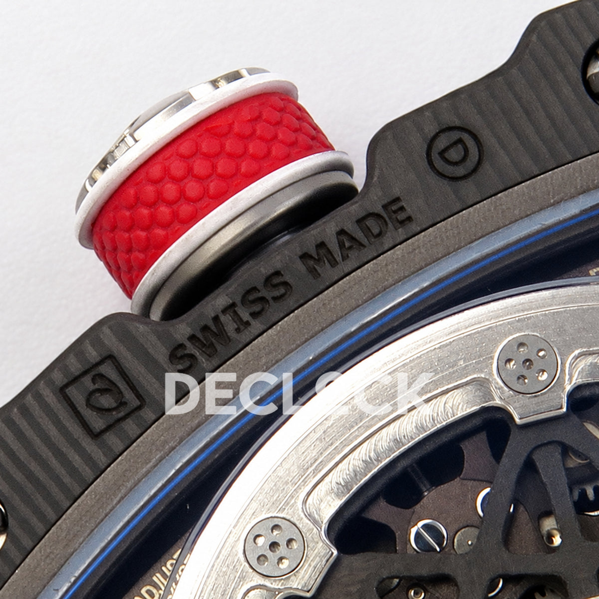 Richard Mille RM67-02 UMI V3 Black France — crown and caseback detail