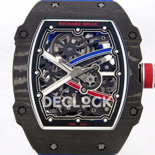 Richard Mille RM67-02 UMI V3 Black France — front dial close up