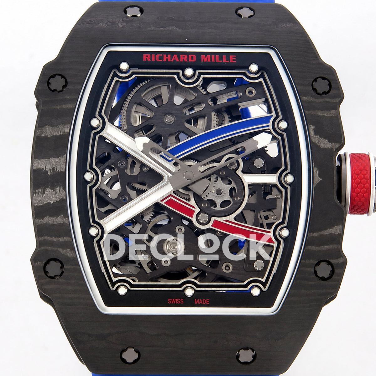Richard Mille RM67-02 UMI V3 Black France — front dial close up