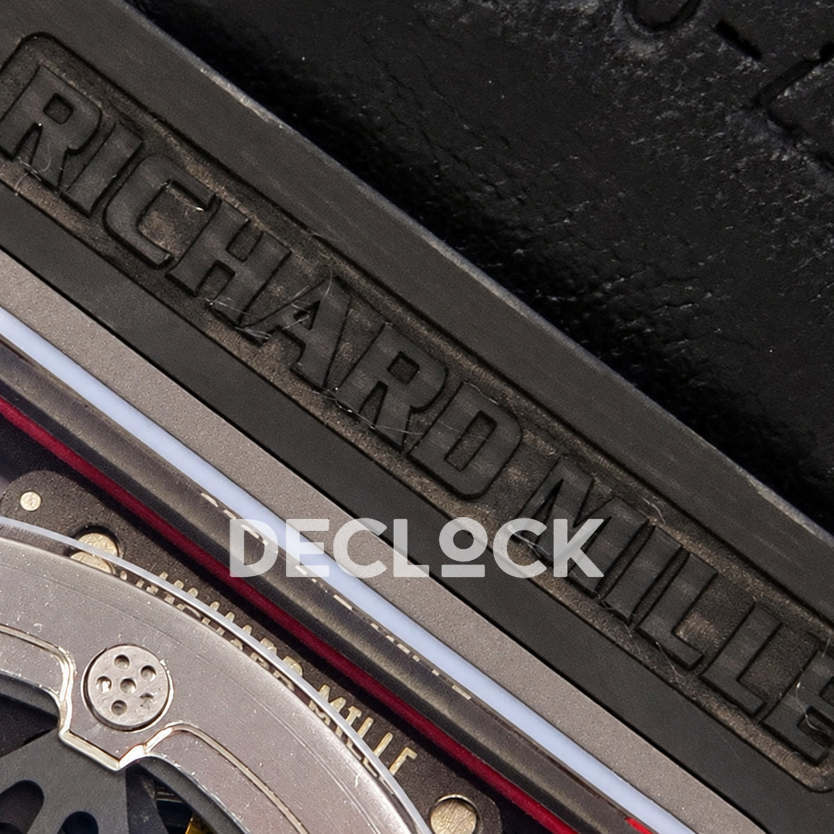Richard Mille RM67-02 UMI V3 black NTPT Germany Miyota 9015 CRMA7 — caseback brand engraving