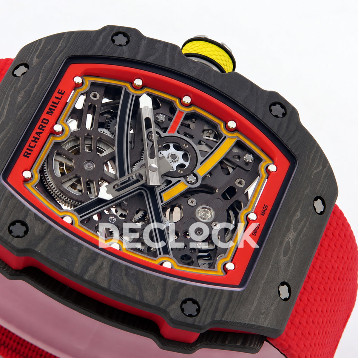 Richard Mille RM67-02 UMI V3 black NTPT Germany Miyota 9015 CRMA7 — left side angle