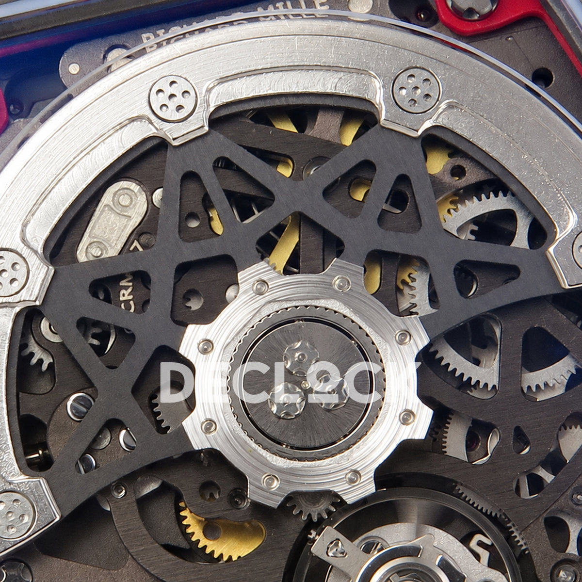 Richard Mille RM67-02 UMI V3 black NTPT Germany Miyota 9015 CRMA7 — rotor closeup