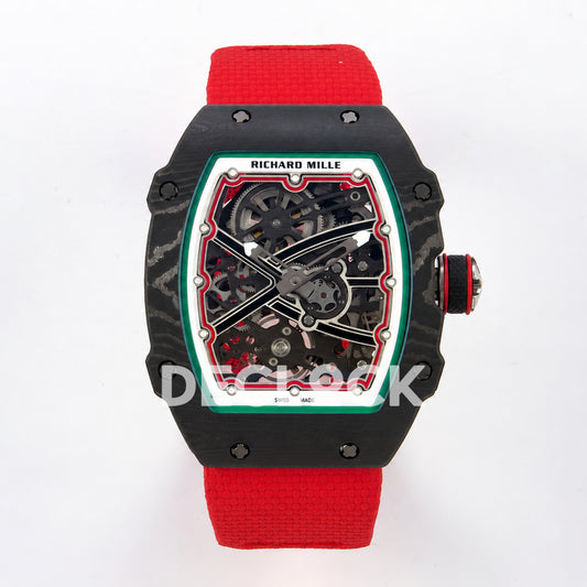 Richard Mille RM67-02 UMI V3 black NTPT Italy Miyota 9015 CRMA7 — front view