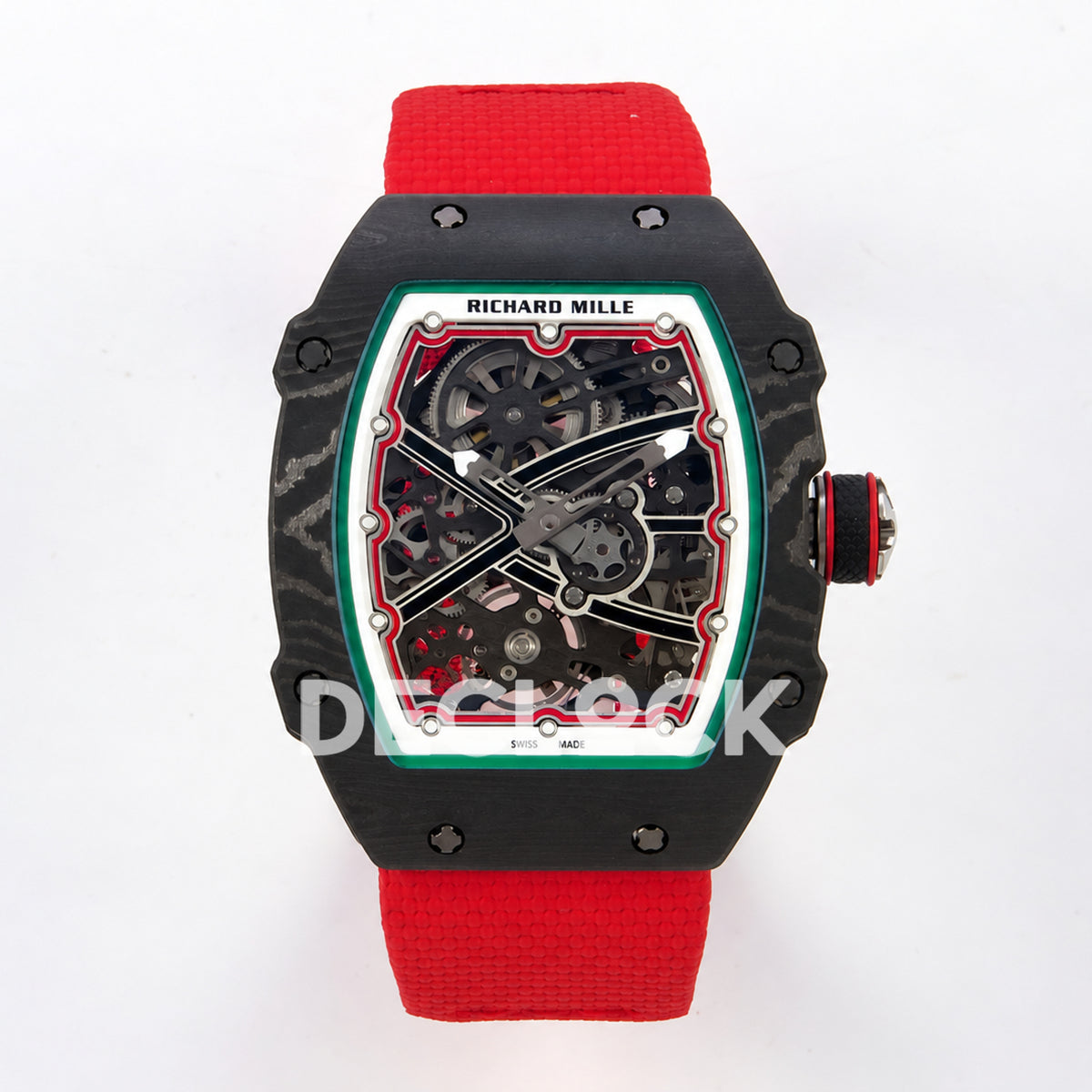 Richard Mille RM67-02 UMI V3 black NTPT Italy Miyota 9015 CRMA7 — front view