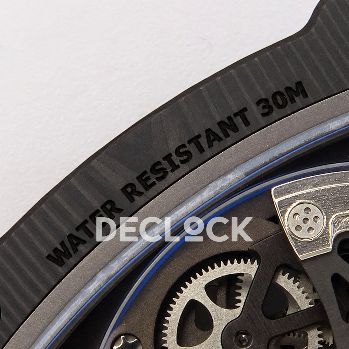 Richard Mille RM67-02 UMI V3 black NTPT Italy Miyota 9015 CRMA7 — water resistance engraving