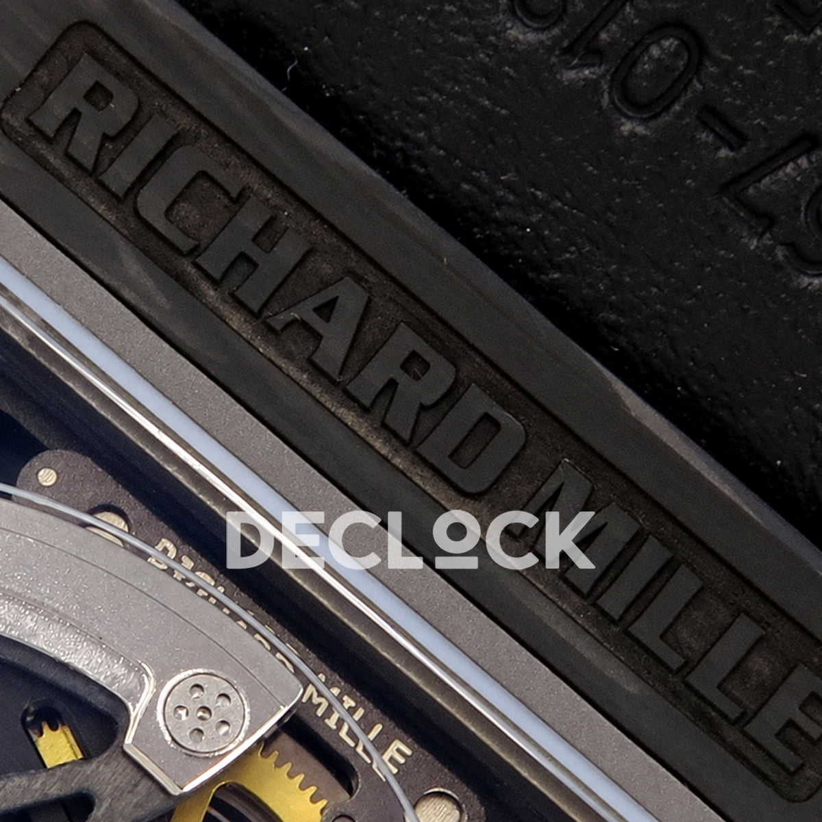 Richard Mille RM67-02 UMI V3 Black McLaren — brand engraving
