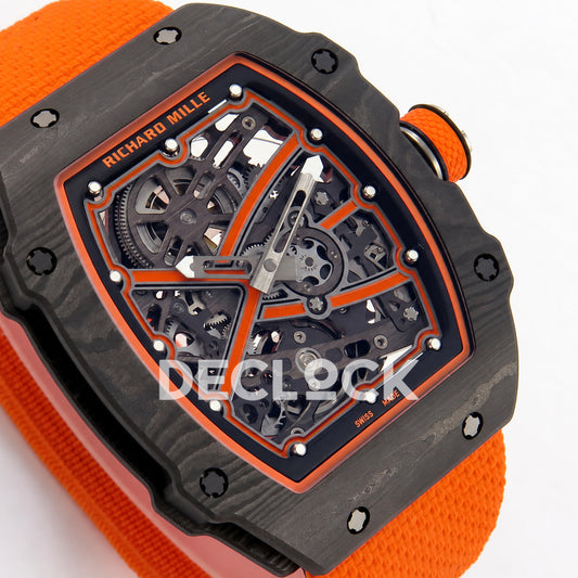 Richard Mille RM67-02 UMI V3 Black McLaren — dial detail
