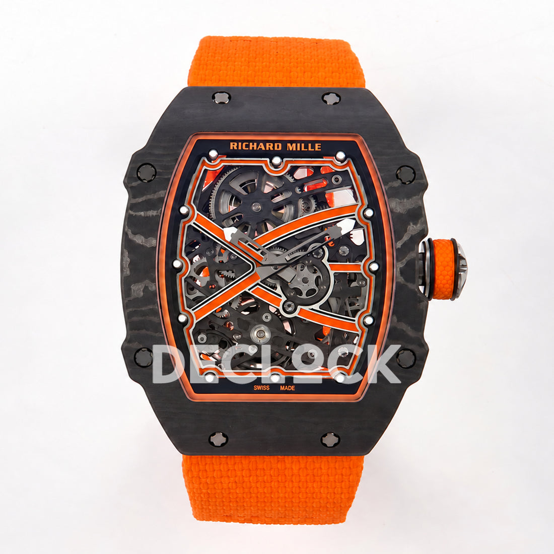 Richard Mille RM67-02 UMI V3 Black McLaren — front view RM67-02