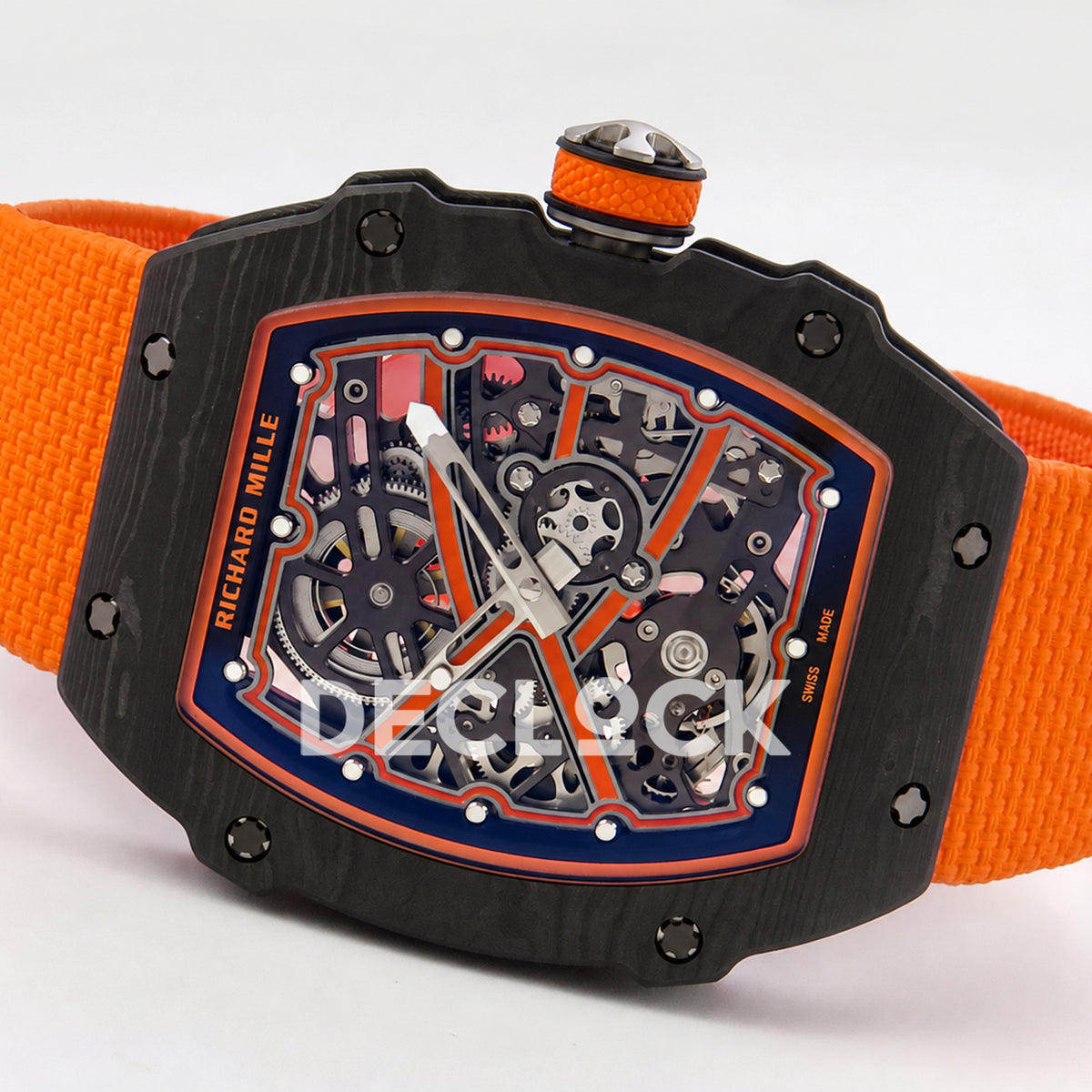 Richard Mille RM67-02 UMI V3 Black McLaren — full watch side angle