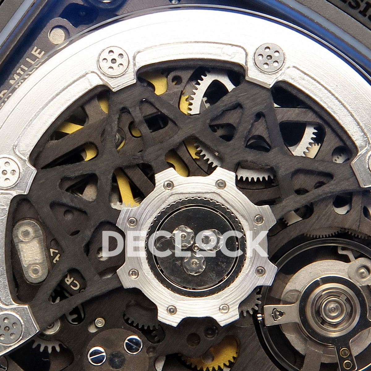 Richard Mille RM67-02 UMI V3 Black McLaren — rotor detail