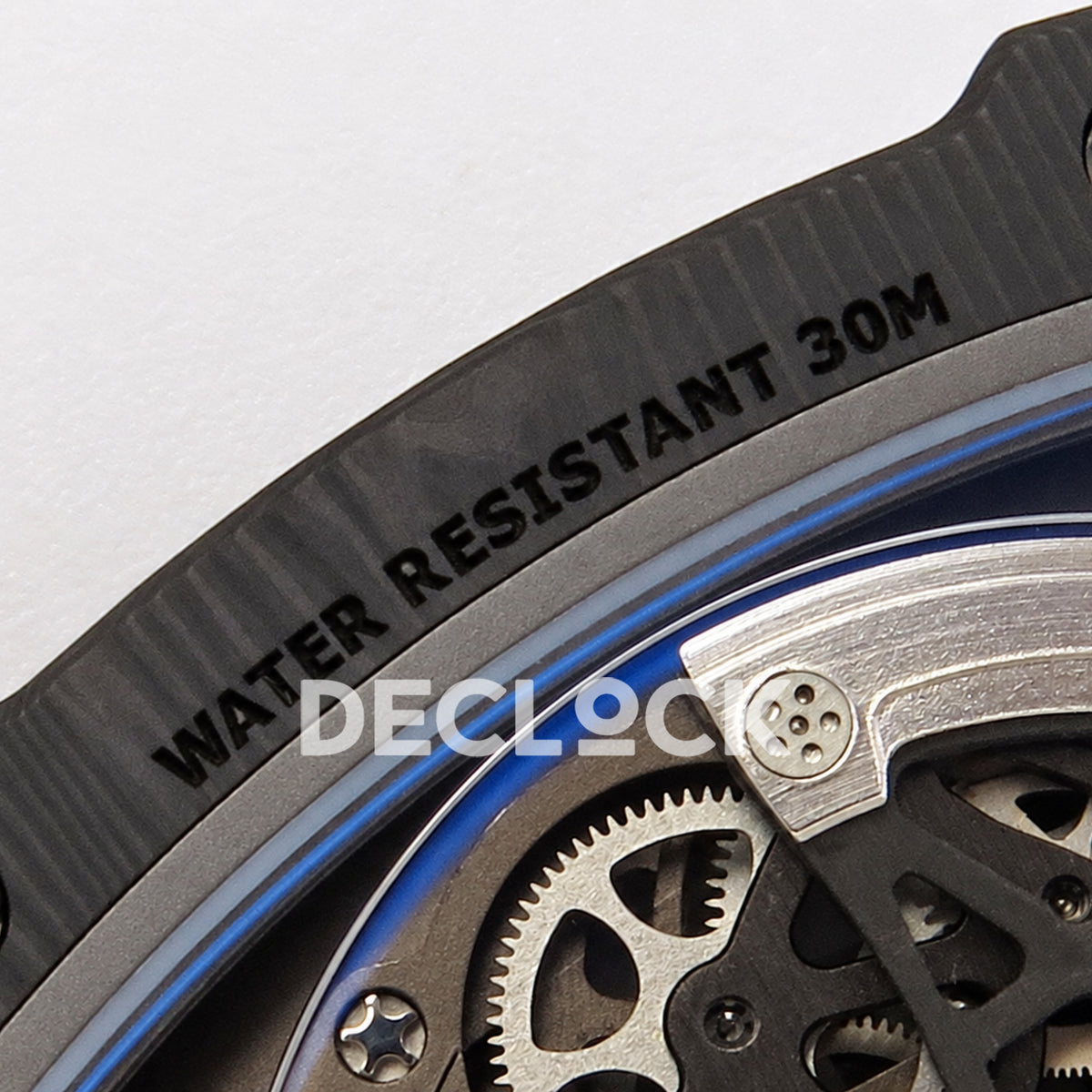 Richard Mille RM67-02 UMI V3 Black McLaren — water resistance engraving