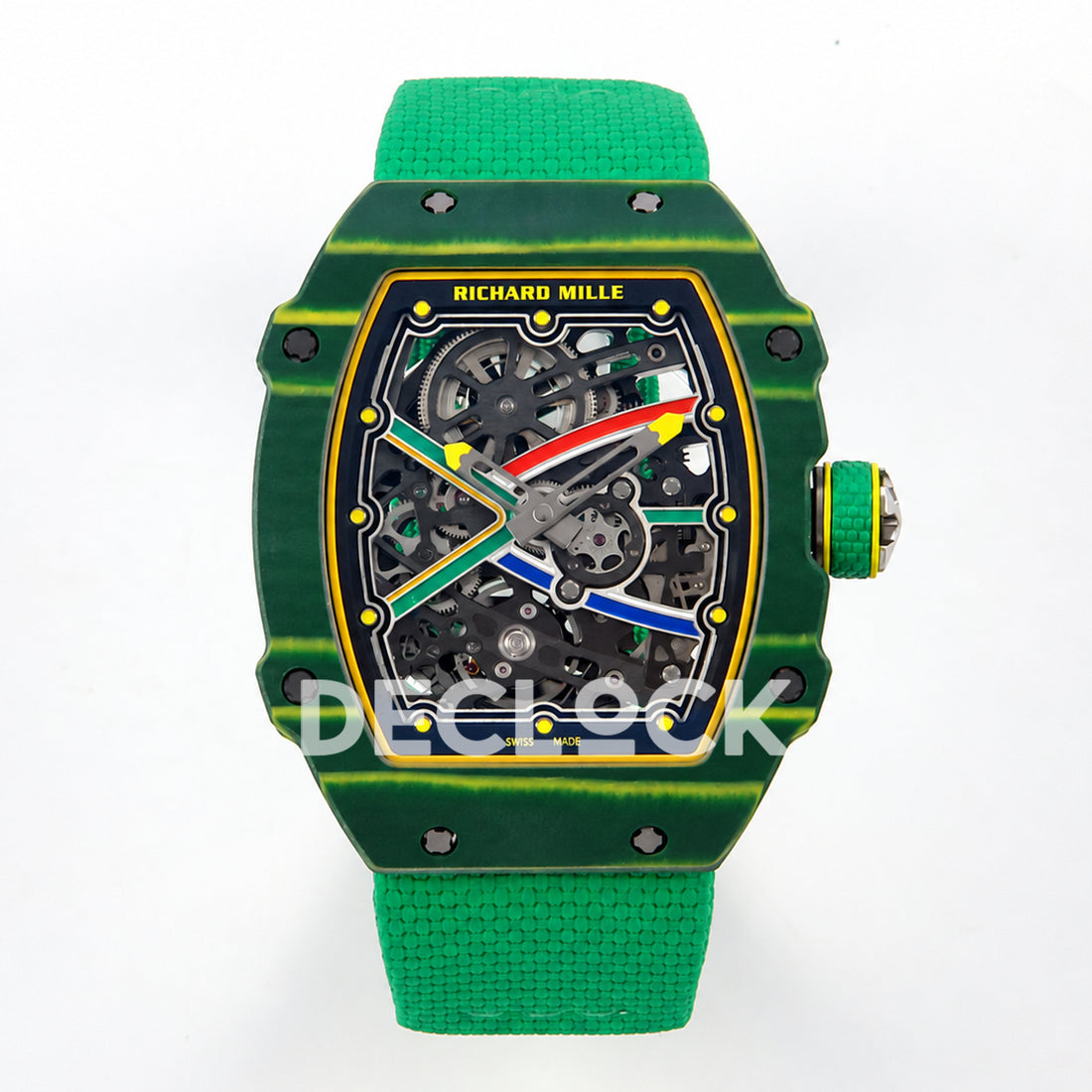 Richard Mille RM67-02 UMI V3 Green South Africa — front view RM67-02