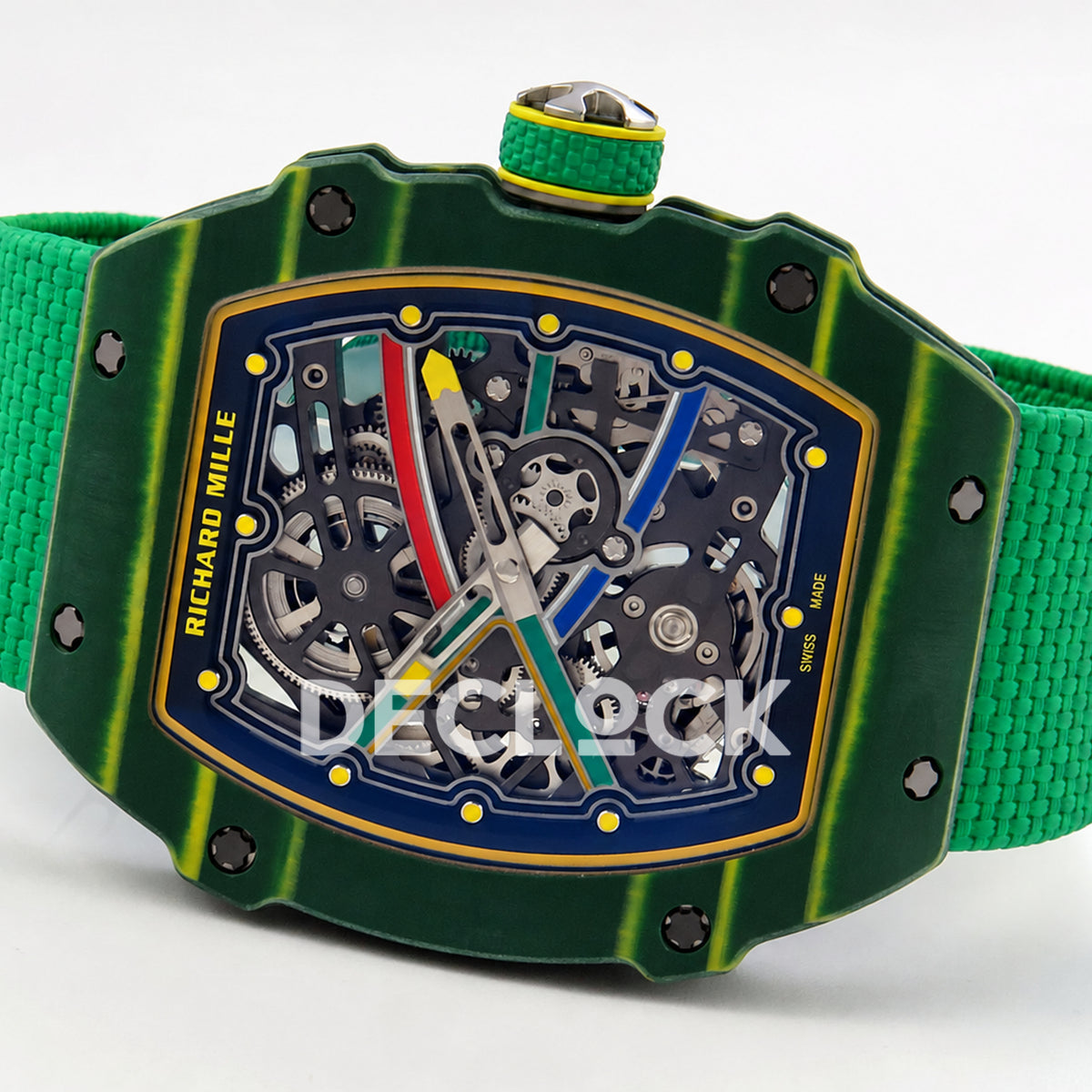 Richard Mille RM67-02 UMI V3 Green South Africa — full watch side angle