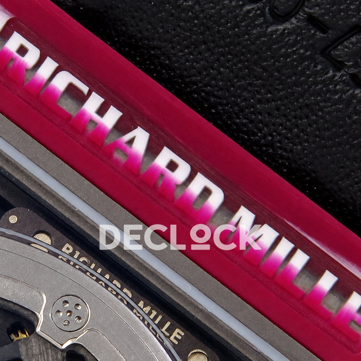 Richard Mille RM67-02 UMI V3 Purple Mutaz — brand engraving