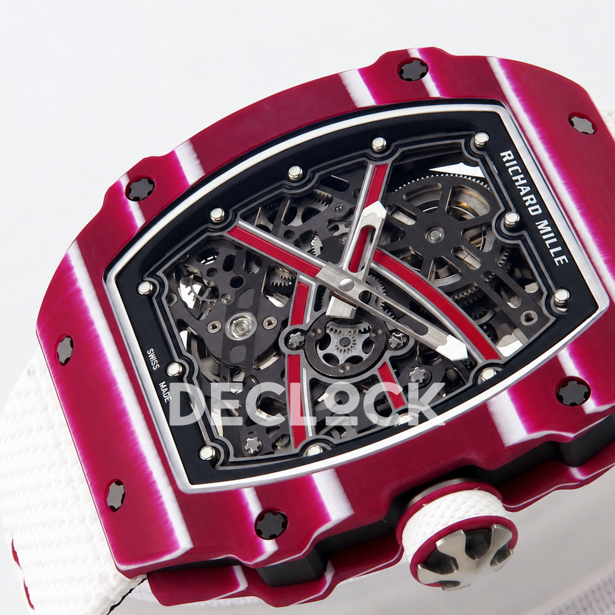 Richard Mille RM67-02 UMI V3 Purple Mutaz — crown side dial view