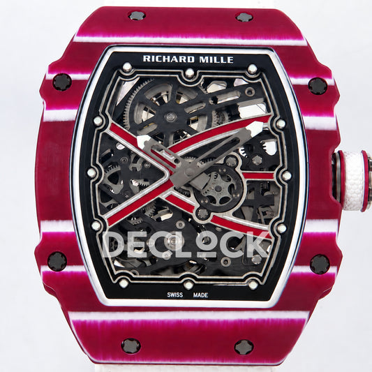 Richard Mille RM67-02 UMI V3 Purple Mutaz — front dial close up