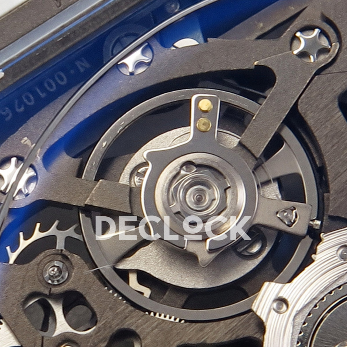 Richard Mille RM67-02 UMI V3 white NTPT France Miyota 9015 CRMA7 — balance detail