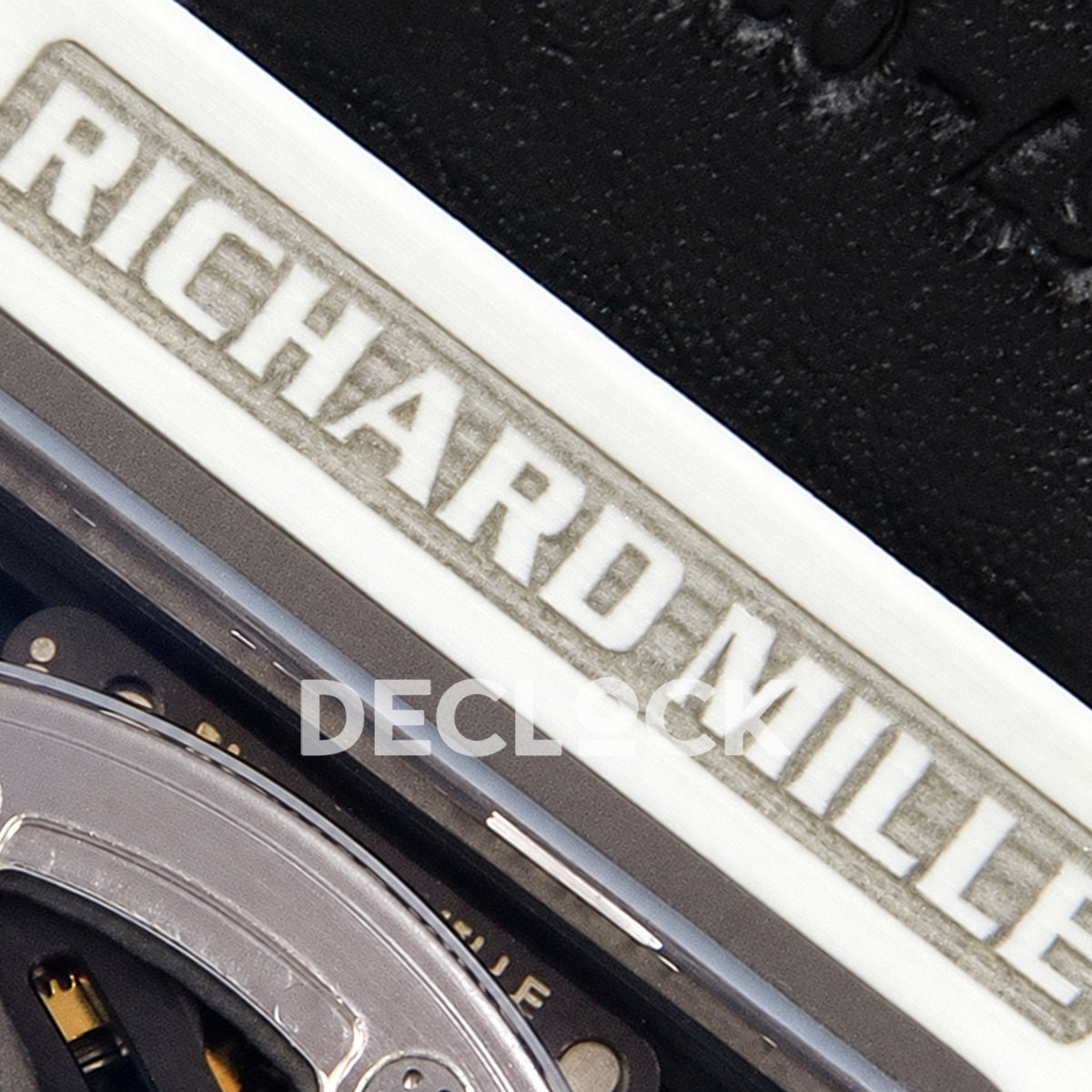 Richard Mille RM67-02 UMI V3 white NTPT France Miyota 9015 CRMA7 — brand engraving