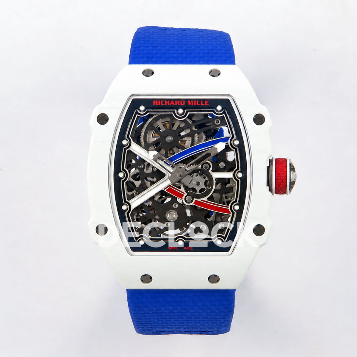 Richard Mille RM67-02 UMI V3 white NTPT France Miyota 9015 CRMA7 — front view