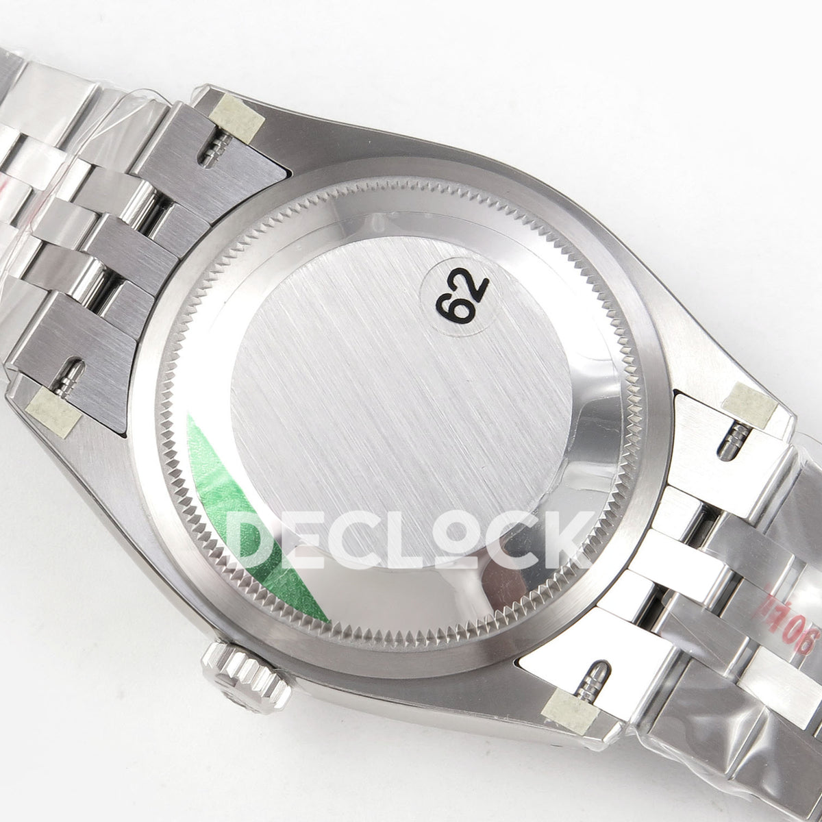 Rolex Datejust 126234 VSF Pink Diamonds Roman Jubilee VS3235 V2 replica - caseback