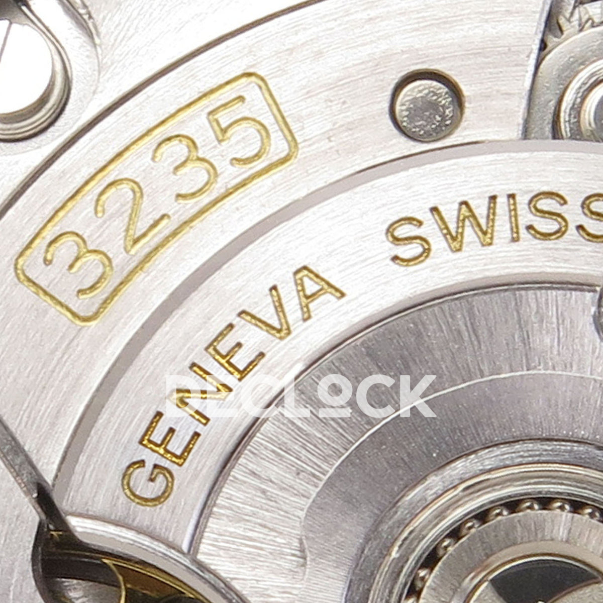 Rolex Datejust 126234 VSF Pink Diamonds Roman Jubilee VS3235 V2 replica - calibre engraving