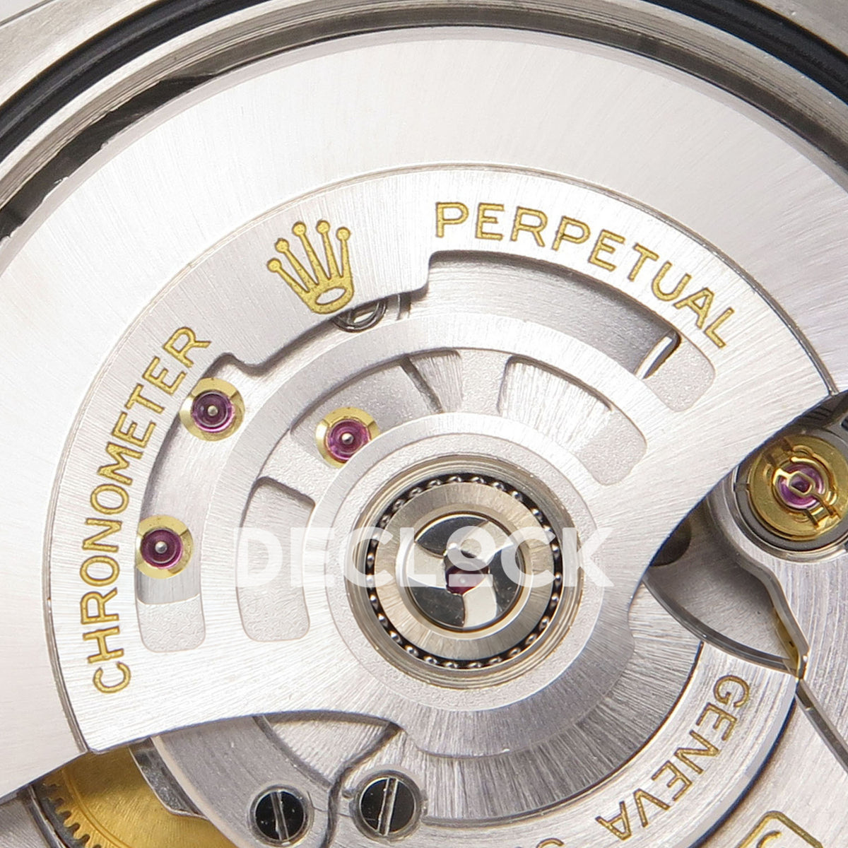Rolex Datejust 126234 VSF Purple Diamonds Roman Jubilee VS3235 V2 replica - rotor closeup