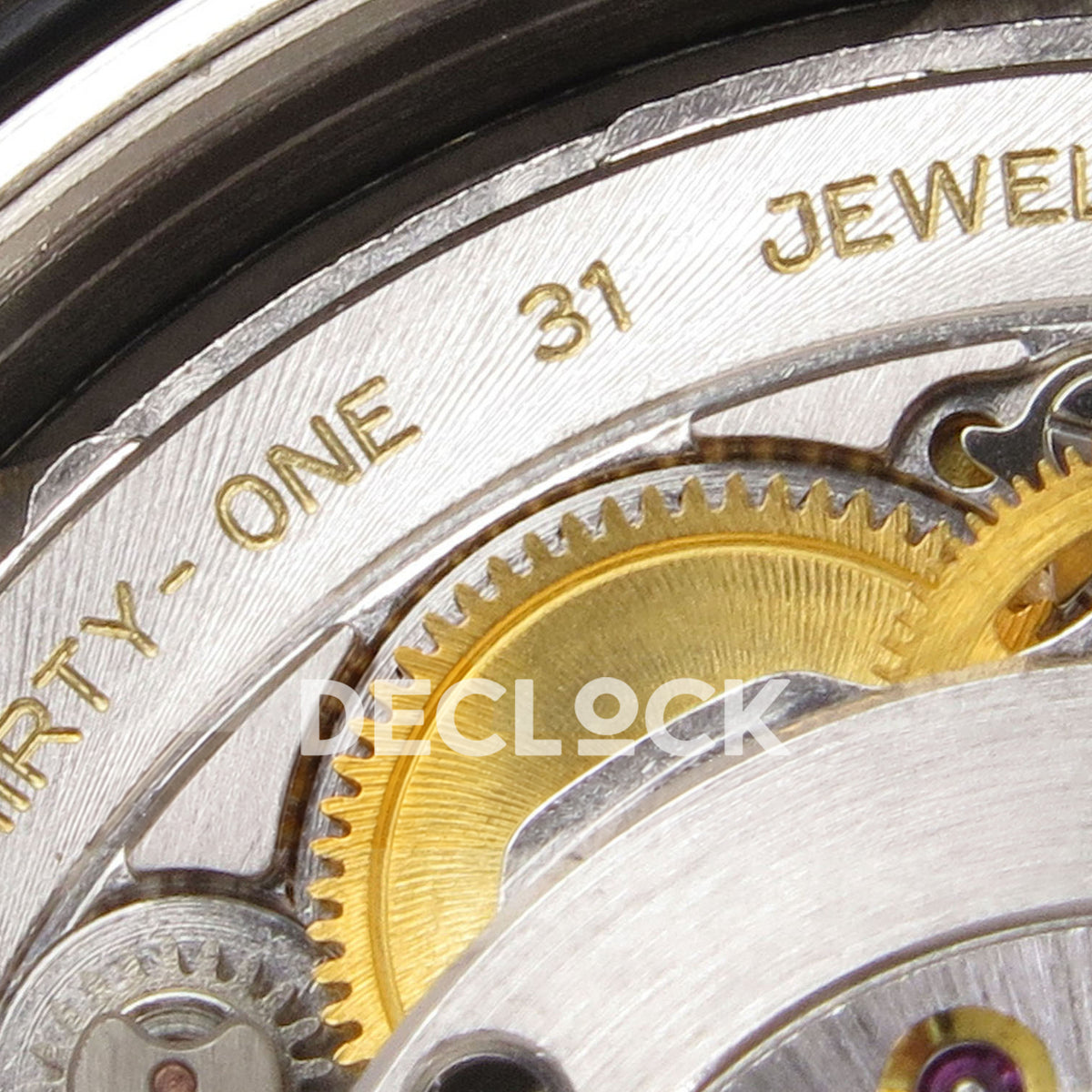 Rolex Datejust 126333 VSF gray green Roman dial two-tone Jubilee replica - gear detail