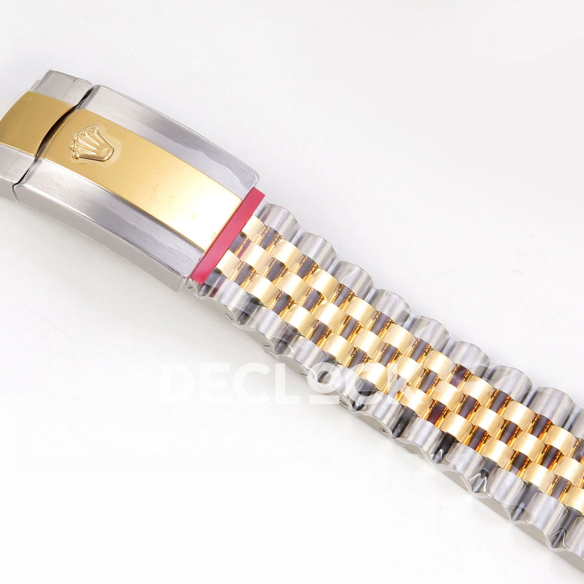 Rolex Datejust 126333 VSF gray green Roman dial two-tone Jubilee replica - closed clasp