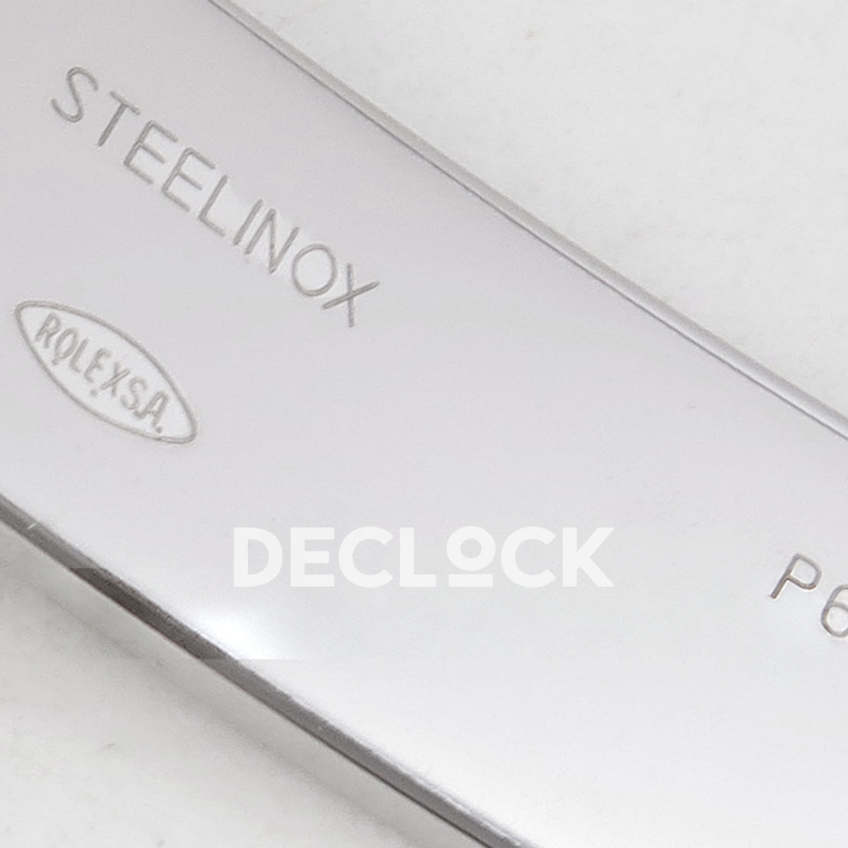 Rolex Datejust 126333 VSF gray green Roman dial two-tone Jubilee replica - clasp code detail