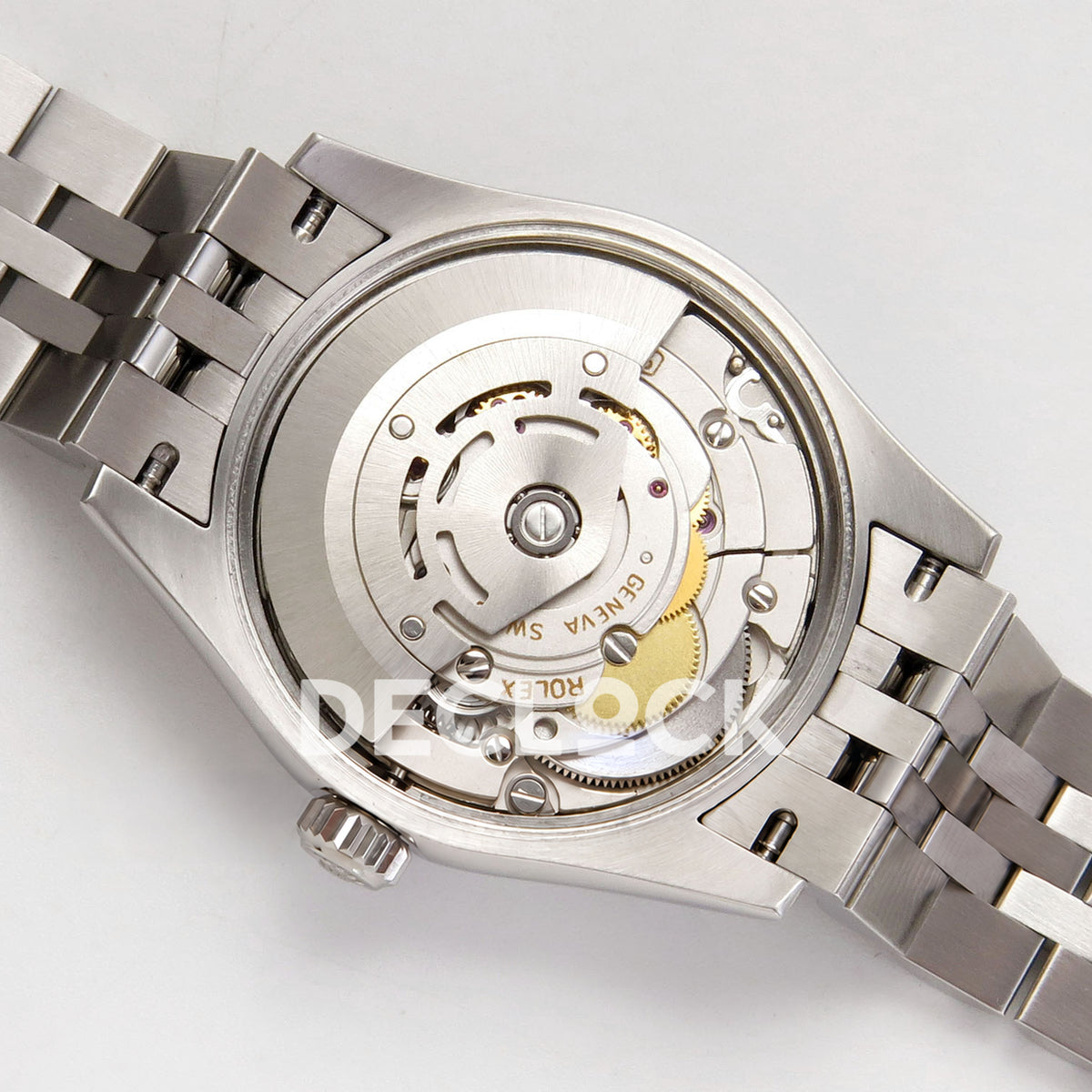 Rolex Datejust 31 278274 White MOP Diamond Jubilee XRF A2236 replica - Opposite rotor position and automatic movement bridges