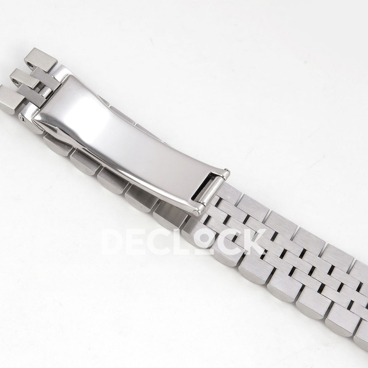 Rolex Datejust 31 278274 White MOP Diamond Jubilee XRF A2236 replica - Underside of the Jubilee bracelet and closed deployant clasp