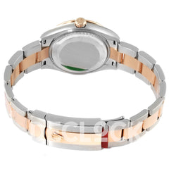 DateJust 31 278341 ARF 1:1 Best Edition 904L Steel RG Diamonds Dial on SS/RG Jubilee Bracelet ETA 2688 (Copy)