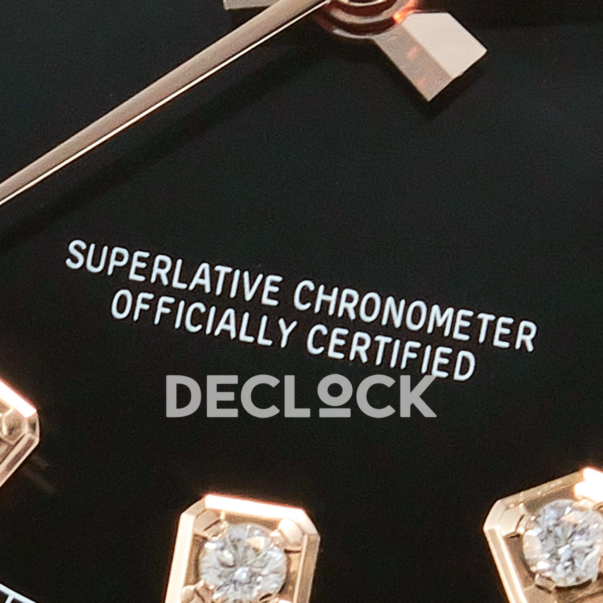 Rolex Datejust 36 126231 Black Diamond Jubilee — λεπτομέρεια δεικτών