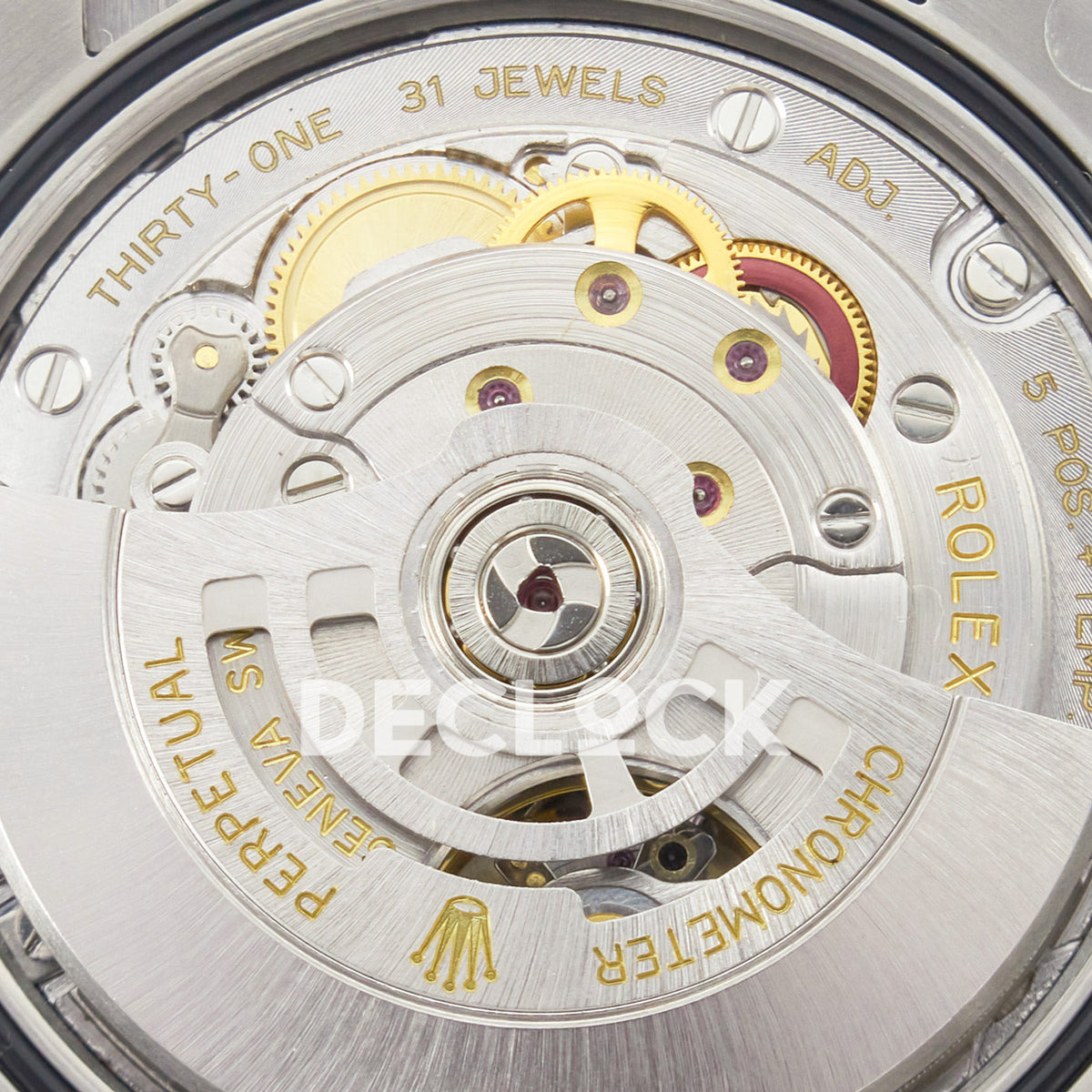 Rolex Datejust 36 126231 Black Diamond Jubilee — ρότορας μηχανισμού