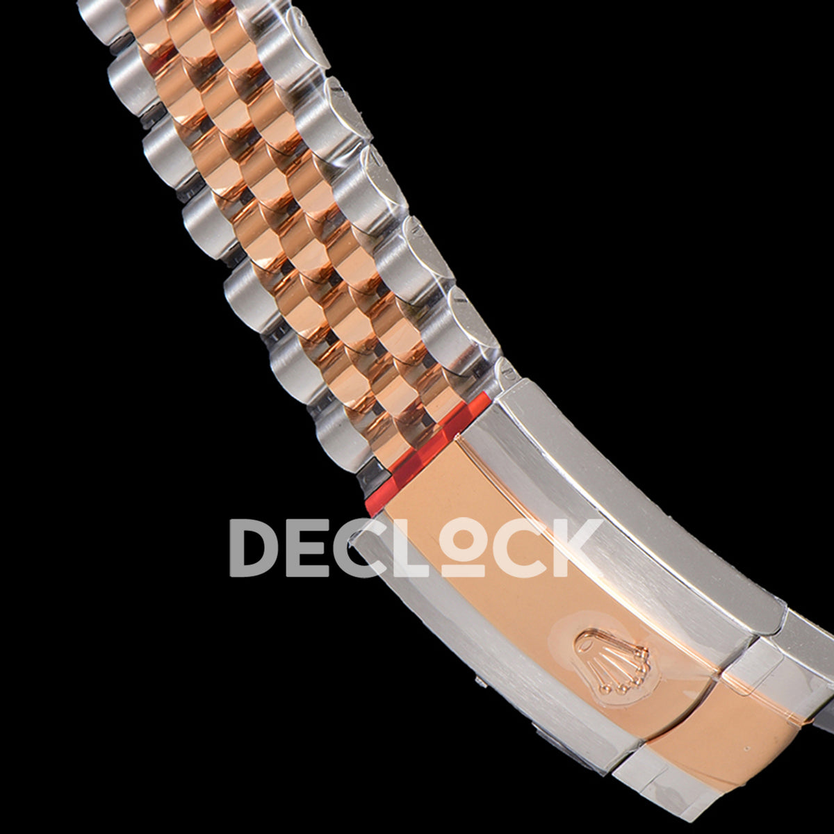 Rolex Datejust 36 126231 Silver Motif Diamond Jubilee — πίσω όψη μπρασελέ