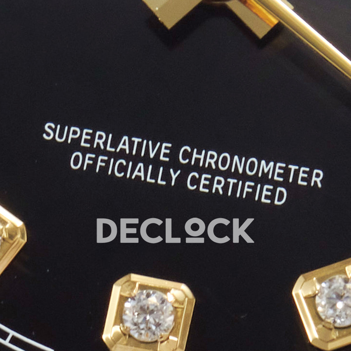 Rolex Datejust 36 126233 Black Diamond Jubilee — λεπτομέρεια δεικτών