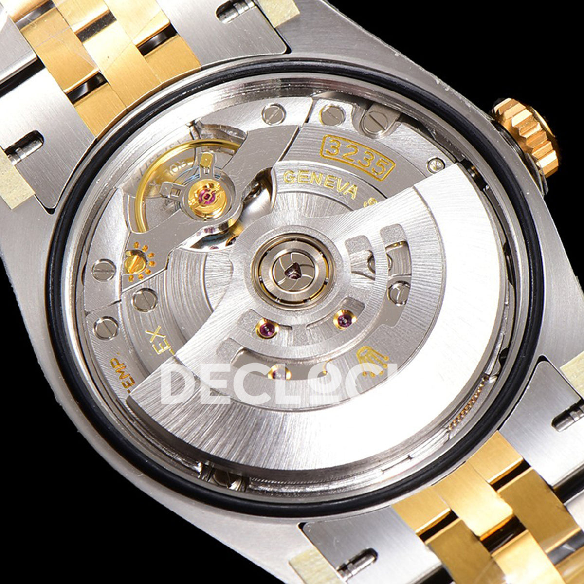 Rolex Datejust 36 126233 Champagne Motif Diamond Jubilee — μηχανισμός