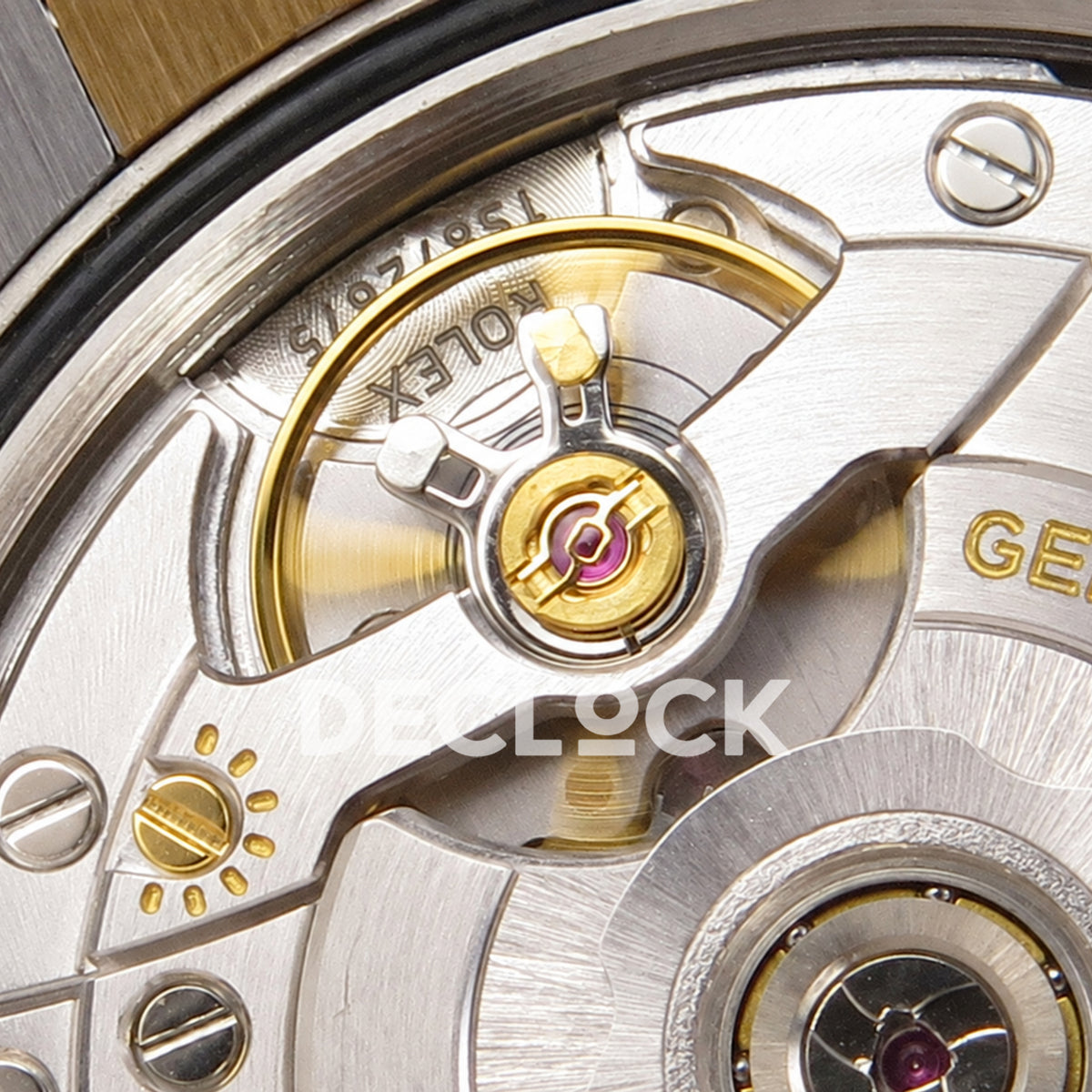 Rolex Datejust 36 126233-0031 VSF silver Roman dial two-tone Jubilee VS3235 V2 — balance detail