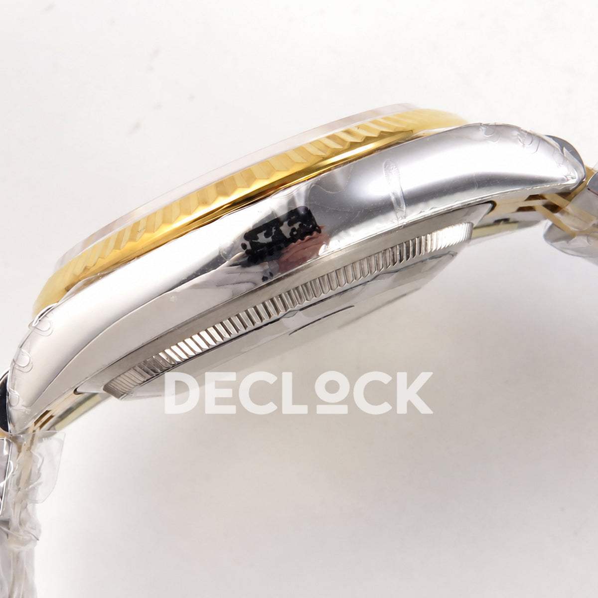 Rolex Datejust 36 126233-0031 VSF silver Roman dial two-tone Jubilee VS3235 V2 — case profile