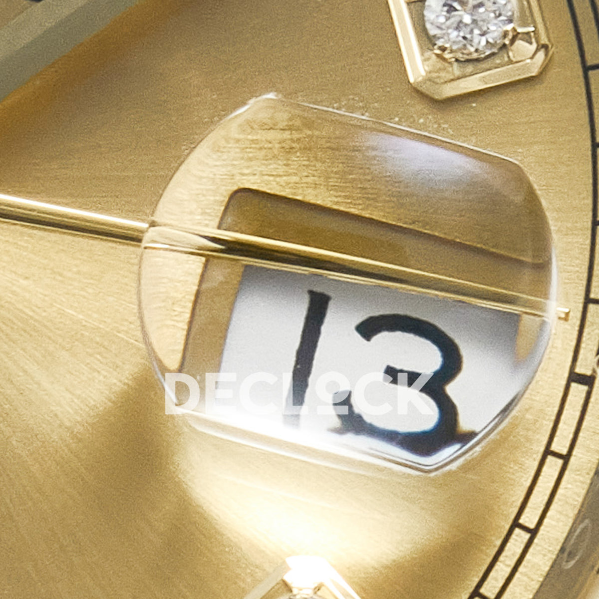 Rolex Datejust 36 126233 YG Diamond Jubilee — ημερομηνία
