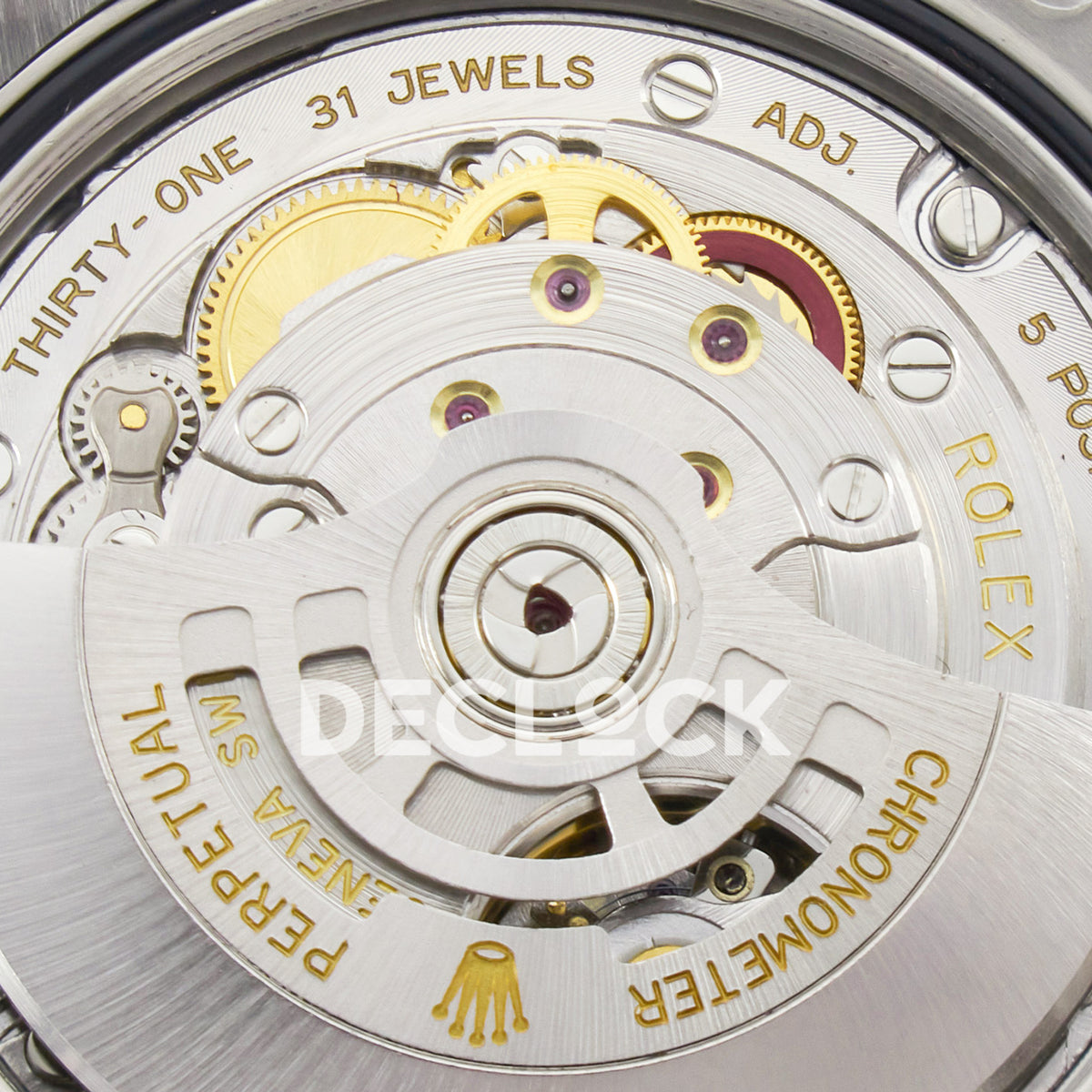 Rolex Datejust 36 126233 YG Stick Jubilee — ρότορας μηχανισμού
