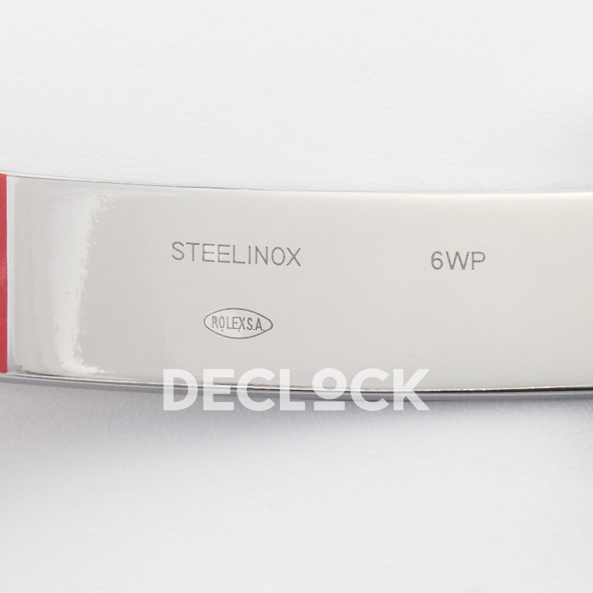 Rolex Datejust 36 126233 YG Stick Jubilee — χάραξη κουμπώματος
