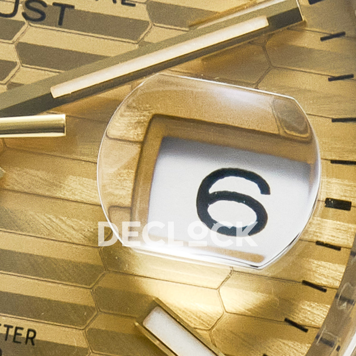 Rolex Datejust 36 126233 YG Textured Stick Jubilee — ημερομηνία