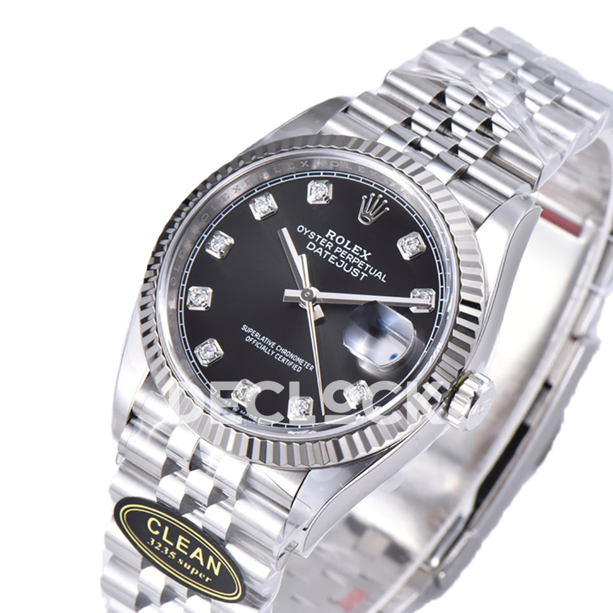 Rolex Datejust 36 126234 Black Diamond Jubilee — λοξή όψη