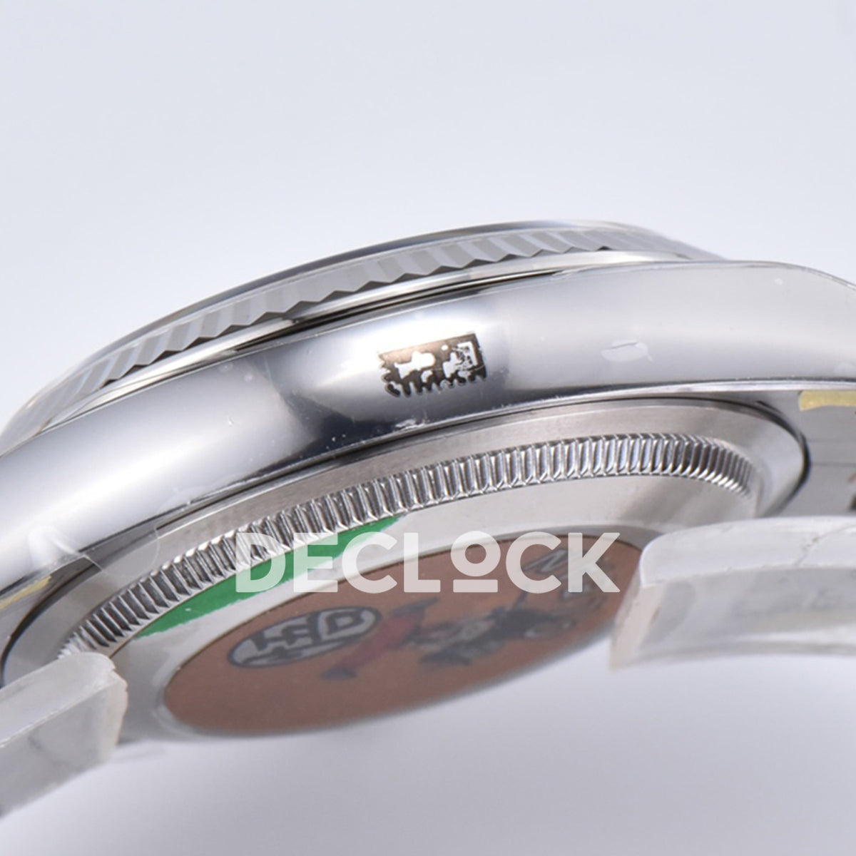 Rolex Datejust 36 126234 Black Diamond Jubilee — κορώνα και κάσα