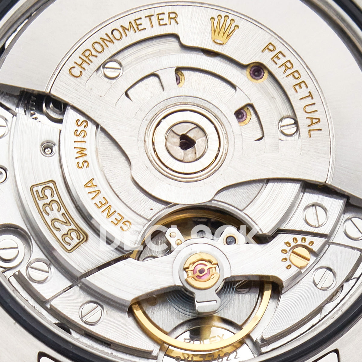 Rolex Datejust 36 126234 Blue Fluted Jubilee — ρότορας μηχανισμού