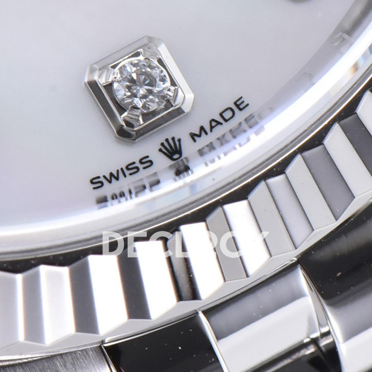 Rolex Datejust 36 126234 White MOP Diamond Jubilee — διακοσμητικοί δείκτες